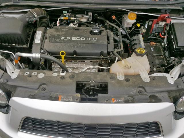 1G1JA5SH4G4185604 - 2016 CHEVROLET SONIC LS SILVER photo 7