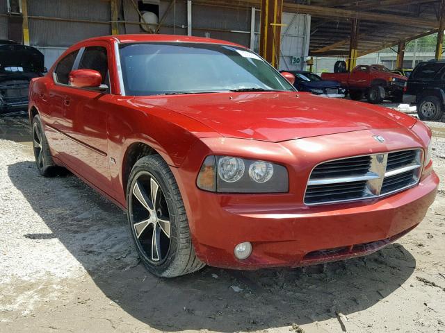 2B3CA3CV2AH285575 - 2010 DODGE CHARGER SX RED photo 1