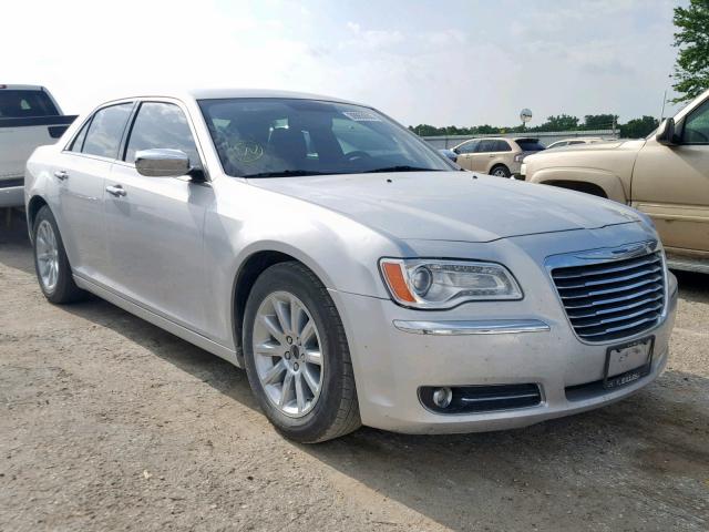 2C3CCACGXCH224805 - 2012 CHRYSLER 300 LIMITE SILVER photo 1