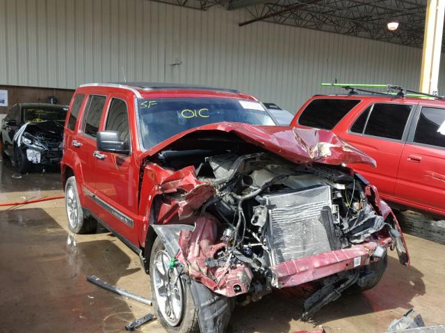 1J4PN5GK5BW509578 - 2011 JEEP LIBERTY LI BURGUNDY photo 1