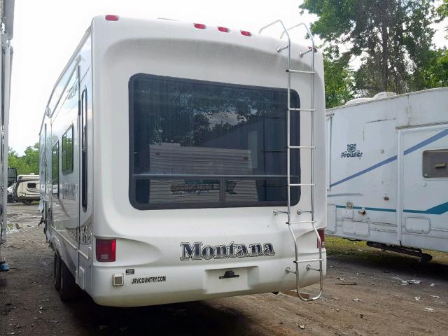 4YDF2952084702341 - 2008 KEYSTONE MONTANA WHITE photo 3