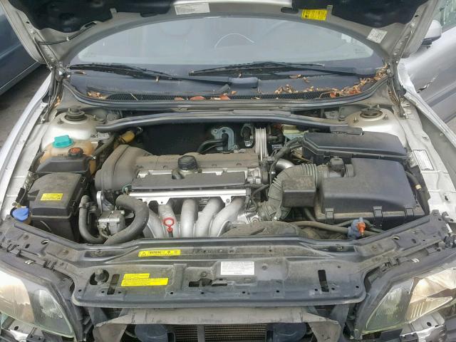 YV1RS64A242341749 - 2004 VOLVO S60 GRAY photo 7