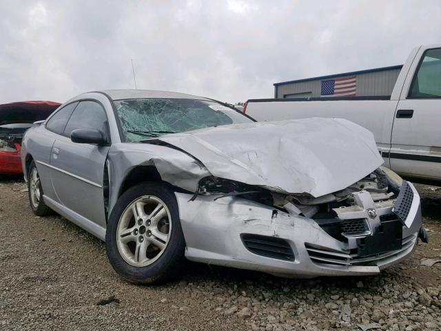 4B3AG42G73E082303 - 2003 DODGE STRATUS SE SILVER photo 1