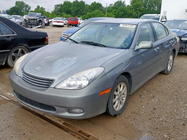 JTHBF30G736006965 - 2003 LEXUS ES 300 GREEN photo 2