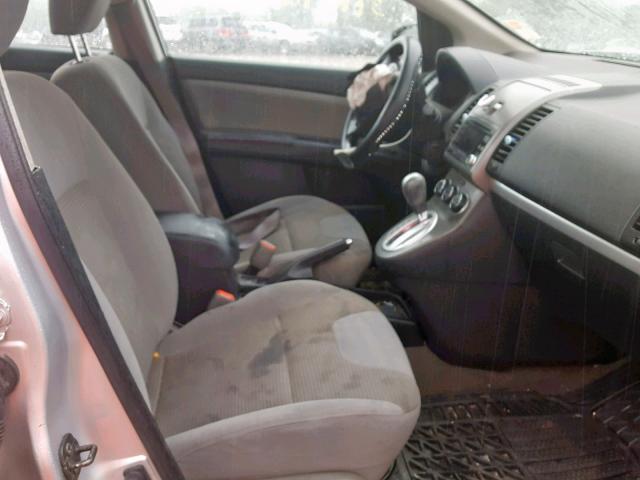 3N1AB6APXBL648449 - 2011 NISSAN SENTRA 2.0 SILVER photo 5