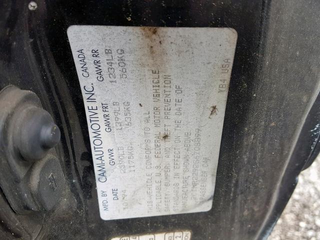 2C1MR2292S6708899 - 1995 GEO METRO BASE  photo 10