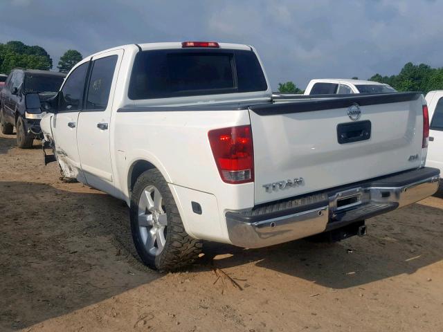 1N6BA0EC5DN308439 - 2013 NISSAN TITAN S WHITE photo 3