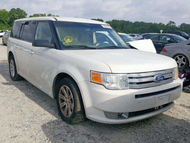 2FMGK5BC6BBD17887 - 2011 FORD FLEX SE WHITE photo 1