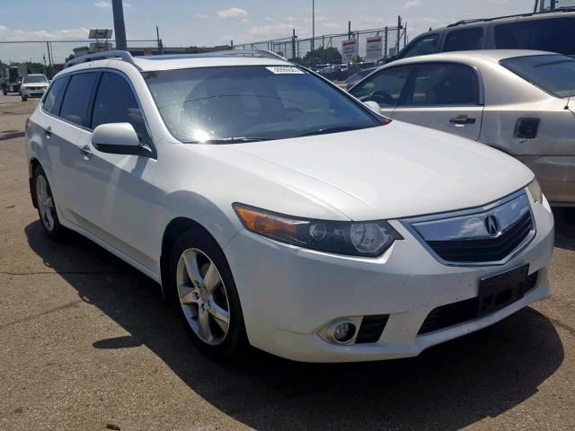 JH4CW2H64CC003274 - 2012 ACURA TSX TECH WHITE photo 1