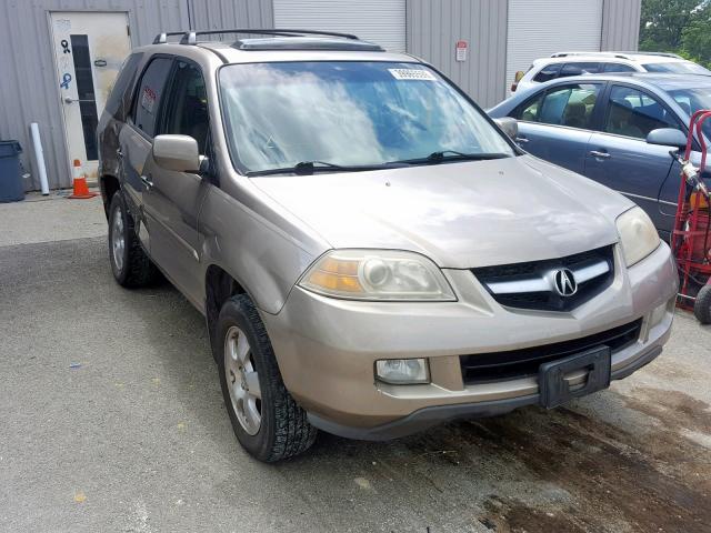 2HNYD18254H532990 - 2004 ACURA MDX GOLD photo 1