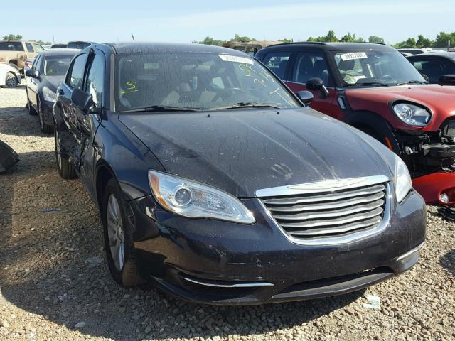 1C3CCBBG3CN297898 - 2012 CHRYSLER 200 TOURIN BLUE photo 1