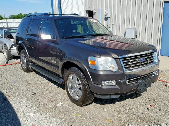 1FMEU65E97UB39253 - 2007 FORD EXPLORER L GRAY photo 1