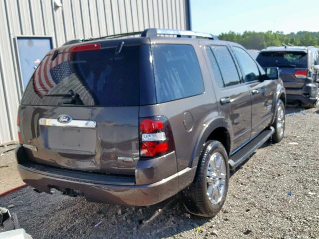 1FMEU65E97UB39253 - 2007 FORD EXPLORER L GRAY photo 4