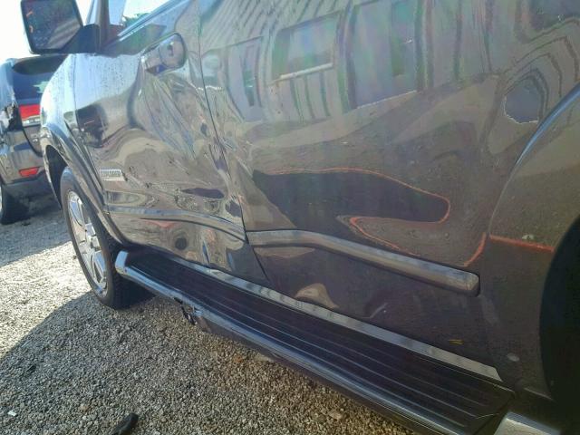 1FMEU65E97UB39253 - 2007 FORD EXPLORER L GRAY photo 9