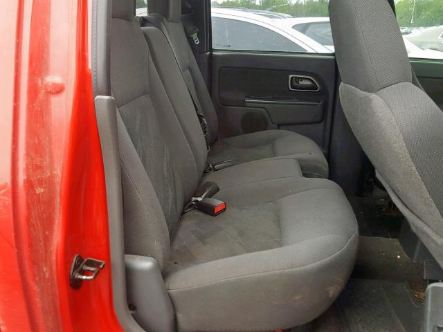 1GCDT136X58145585 - 2005 CHEVROLET COLORADO RED photo 6