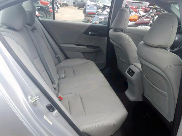 1HGCR2F80EA243399 - 2014 HONDA ACCORD EXL SILVER photo 6