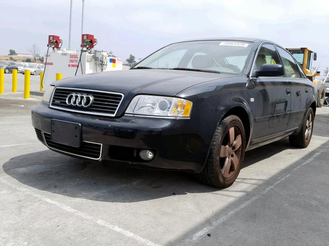 WAULD64B82N034352 - 2002 AUDI A6 2.7T QU BLACK photo 2