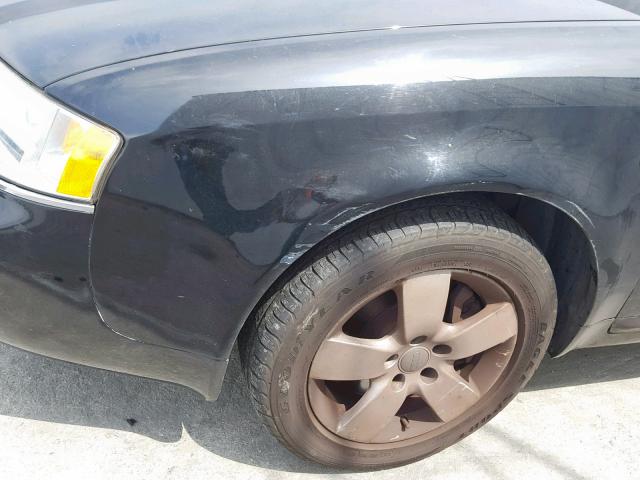 WAULD64B82N034352 - 2002 AUDI A6 2.7T QU BLACK photo 9