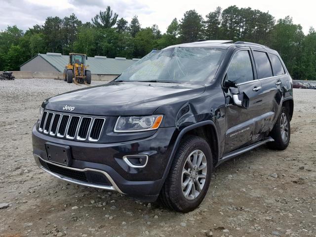 1C4RJFBG8EC423318 - 2014 JEEP GRAND CHER BLACK photo 2