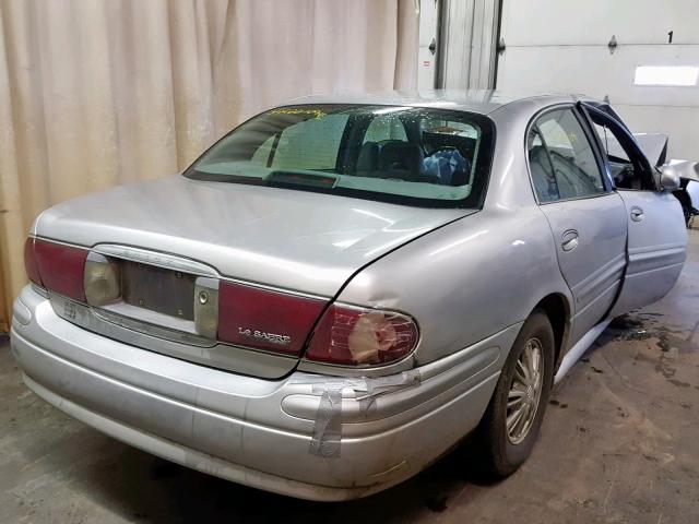 1G4HP52KX44136270 - 2004 BUICK LESABRE CU SILVER photo 4