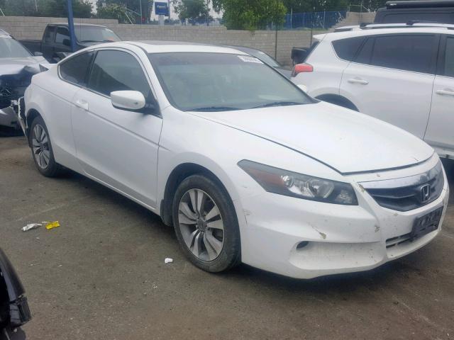 1HGCS1B88CA021680 - 2012 HONDA ACCORD EXL WHITE photo 1