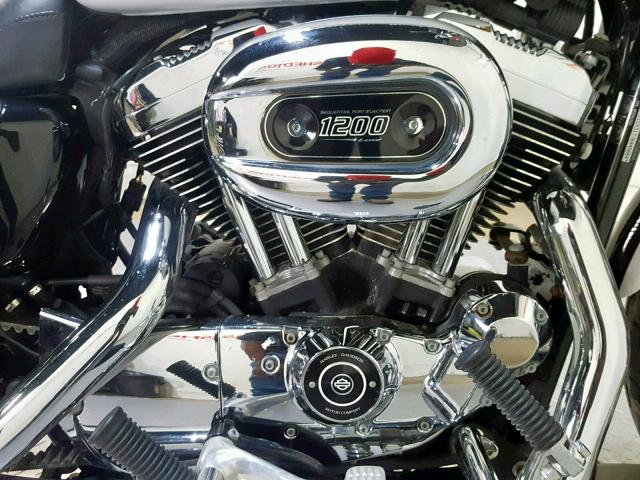 1HD1CX3177K445664 - 2007 HARLEY-DAVIDSON XL1200 L WHITE photo 12