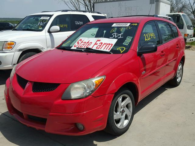 5Y2SL62813Z465683 - 2003 PONTIAC VIBE RED photo 2