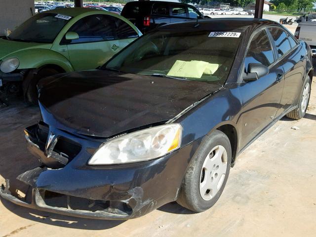 1G2ZF57B784276808 - 2008 PONTIAC G6 VALUE L BLACK photo 2