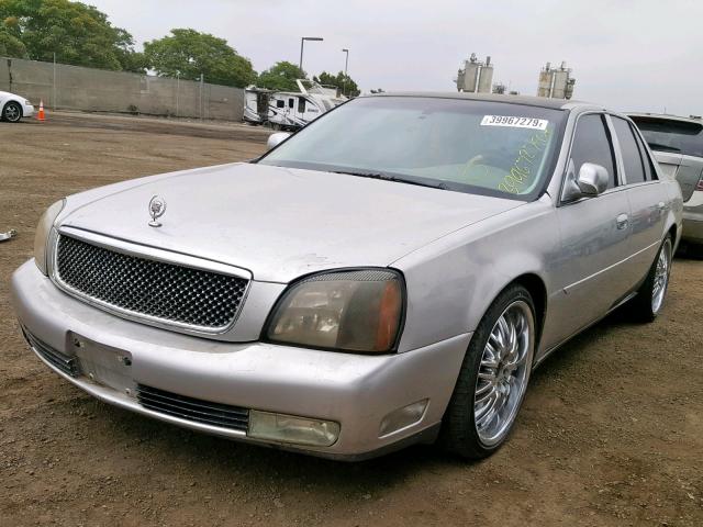 1G6KD54Y25U208328 - 2005 CADILLAC DEVILLE SILVER photo 2