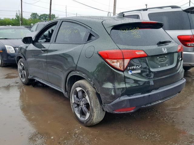 3CZRU6H57JG720823 - 2018 HONDA HR-V EX GREEN photo 3