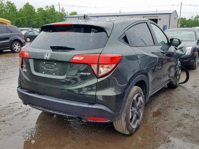 3CZRU6H57JG720823 - 2018 HONDA HR-V EX GREEN photo 4