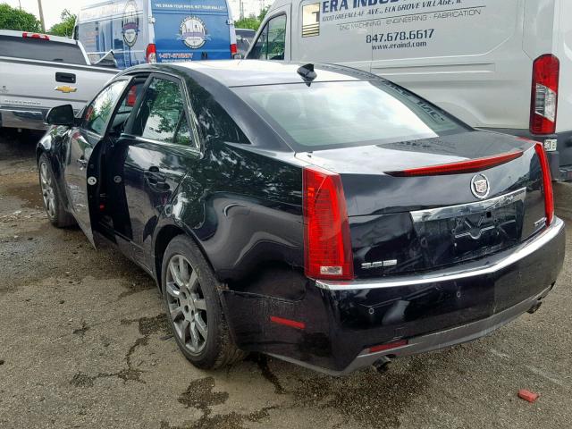 1G6DT57V490126207 - 2009 CADILLAC CTS HI FEA BLACK photo 3