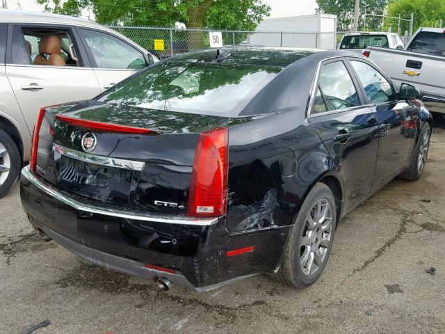 1G6DT57V490126207 - 2009 CADILLAC CTS HI FEA BLACK photo 4