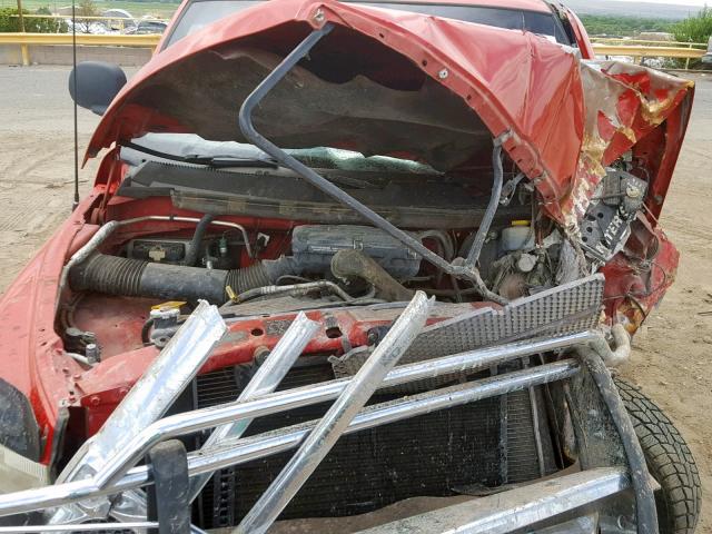 1B7KF23Z6WJ214541 - 1998 DODGE RAM 2500 RED photo 7