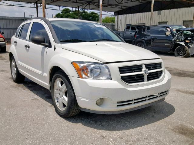 1B3HB48B88D600491 - 2008 DODGE CALIBER SX WHITE photo 1