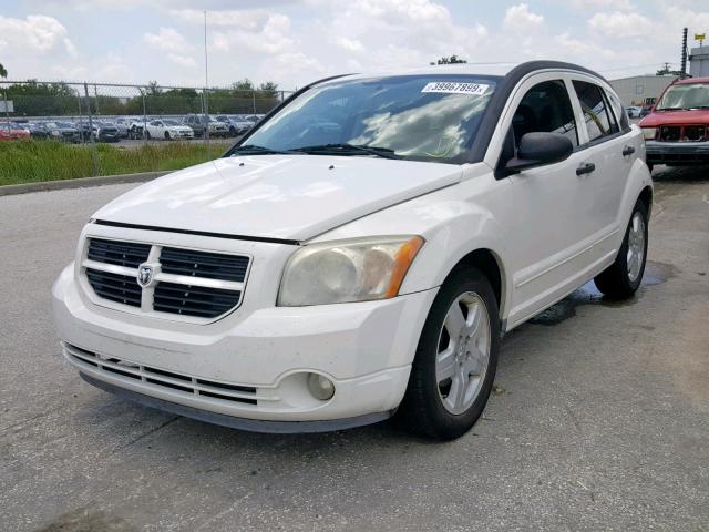 1B3HB48B88D600491 - 2008 DODGE CALIBER SX WHITE photo 2