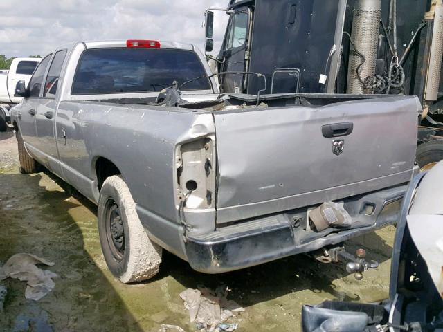 3D7KR28C97G761453 - 2007 DODGE RAM 2500 S ვერცხლისფერი ფოტო 3