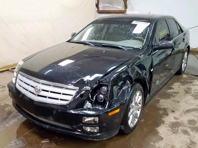 1G6DC67A550234820 - 2005 CADILLAC STS BLACK photo 2