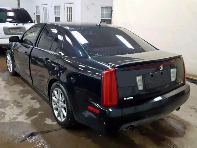 1G6DC67A550234820 - 2005 CADILLAC STS BLACK photo 3