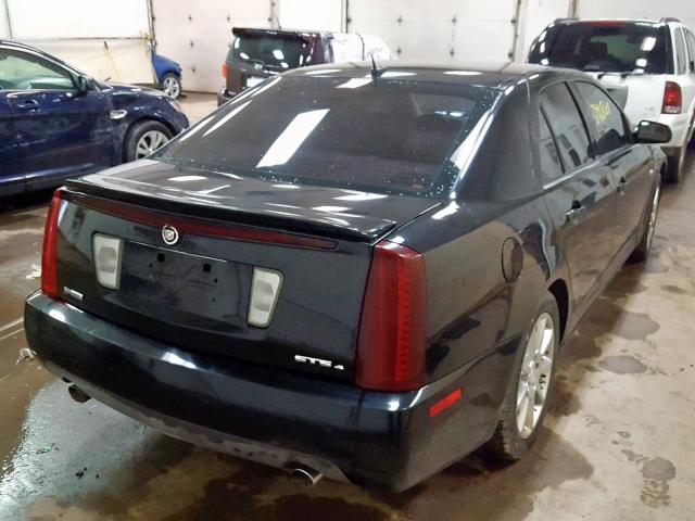 1G6DC67A550234820 - 2005 CADILLAC STS BLACK photo 4