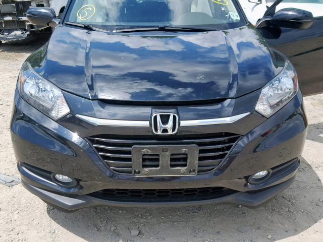 3CZRU6H55JG706290 - 2018 HONDA HR-V EX BLACK photo 7