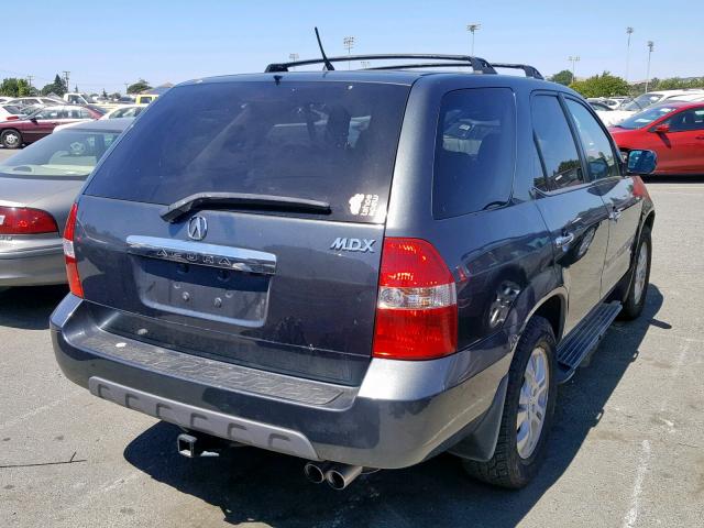 2HNYD18943H520146 - 2003 ACURA MDX TOURIN SILVER photo 4