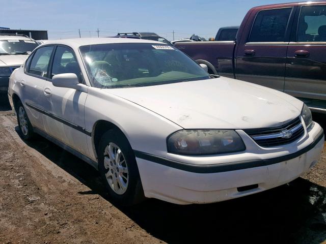 2G1WF52E059286503 - 2005 CHEVROLET IMPALA WHITE photo 1