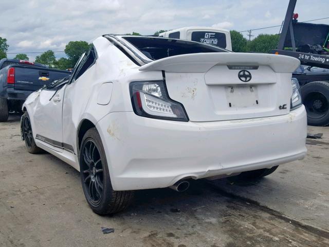 JTKJF5C76C3036019 - 2012 TOYOTA SCION TC 白色 照片 3