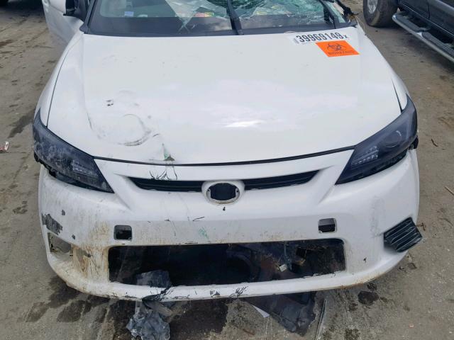 JTKJF5C76C3036019 - 2012 TOYOTA SCION TC 白色 照片 7