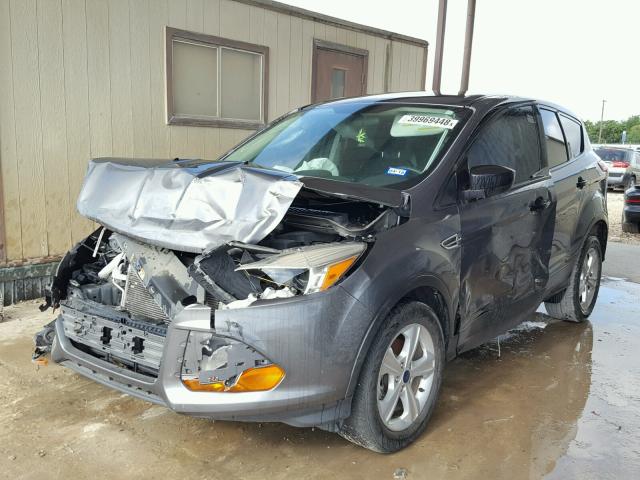 1FMCU0F7XEUE51731 - 2014 FORD ESCAPE S GRAY photo 2