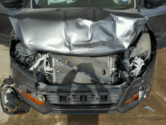 1FMCU0F7XEUE51731 - 2014 FORD ESCAPE S GRAY photo 7