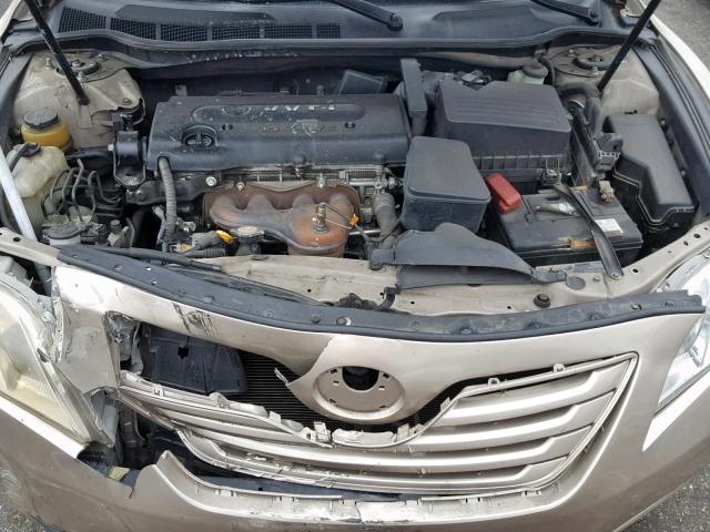 4T1BE46KX7U607788 - 2007 TOYOTA CAMRY NEW TAN photo 7