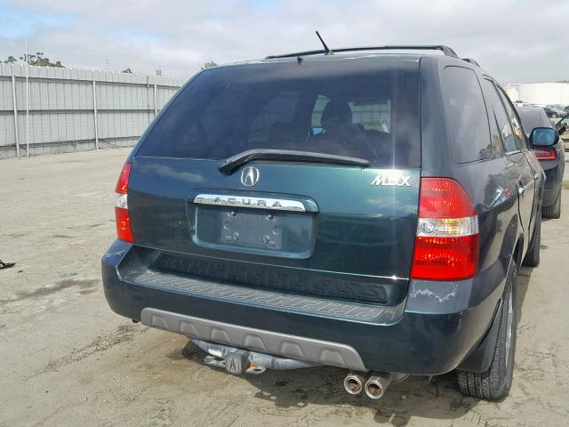 2HNYD18831H539887 - 2001 ACURA MDX TOURIN GREEN photo 4