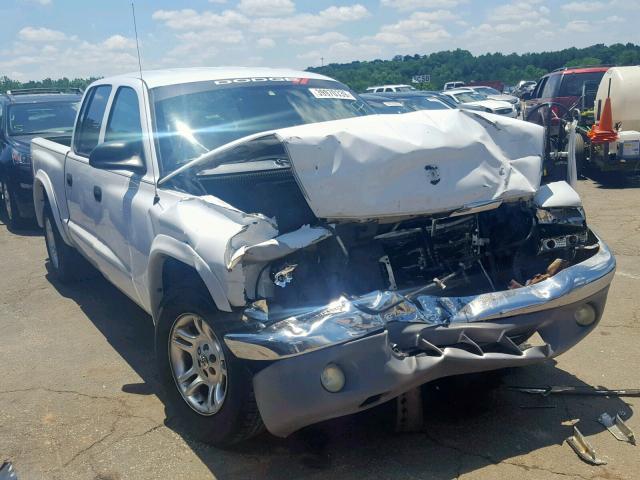 1D7HL48N13S295044 - 2003 DODGE DAKOTA QUA WHITE photo 1